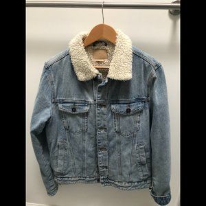 Sherpa Lined Trucker Jacket